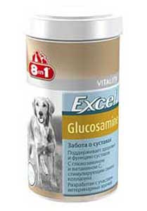 Витамины 8 В 1 Excel Glucosamine для собак (55 таблеток)