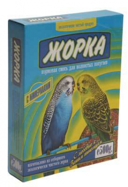 Корм Жорка для волнистых попугаев (минералы, 500 г)