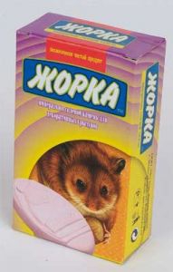 Минерально-соляной камень Жорка для грызунов