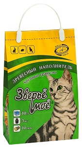 Наполнитель Зверье Мое Крупные Гранулы (9кг-30л)